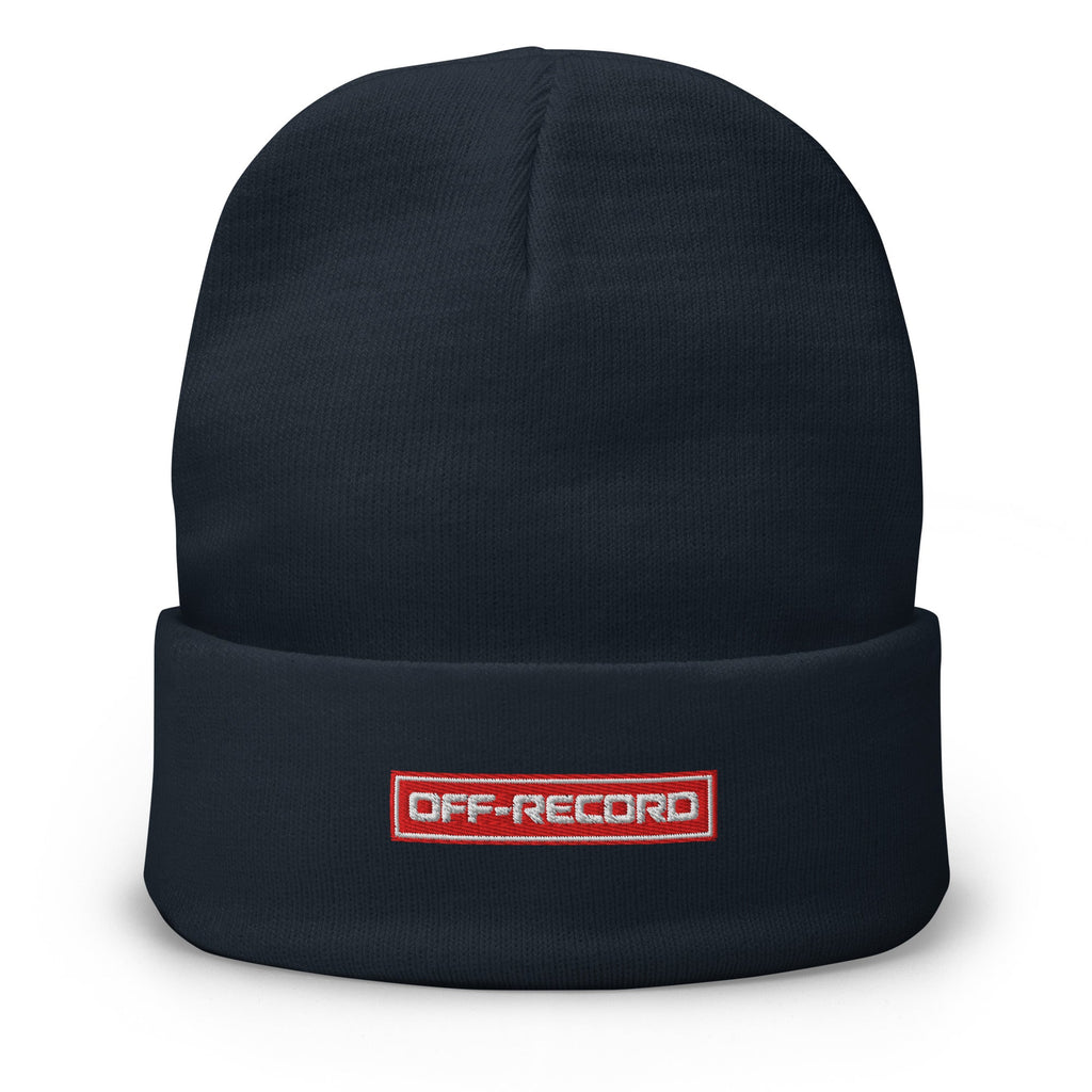 Stamp Beanie - Off - Record