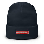 Stamp Beanie - Off - Record