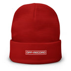 Stamp Beanie - Off - Record