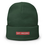 Stamp Beanie - Off - Record