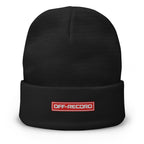 Stamp Beanie - Off - Record