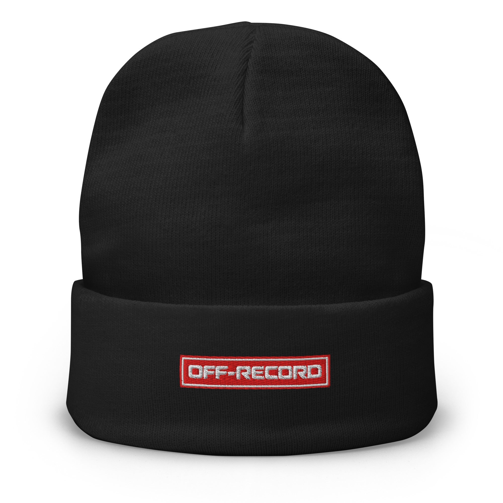 Stamp Beanie - Off - Record