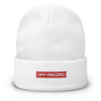 Stamp Beanie - Off - Record