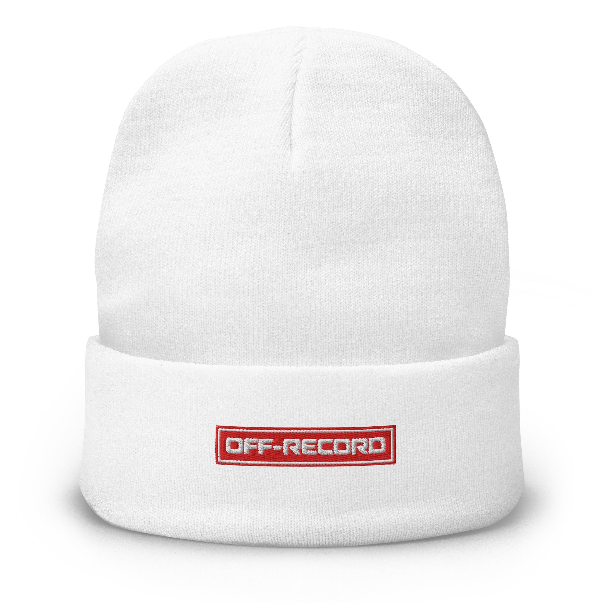 Stamp Beanie - Off - Record
