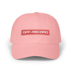 Stamp Logo Classic Cap - Off - Record