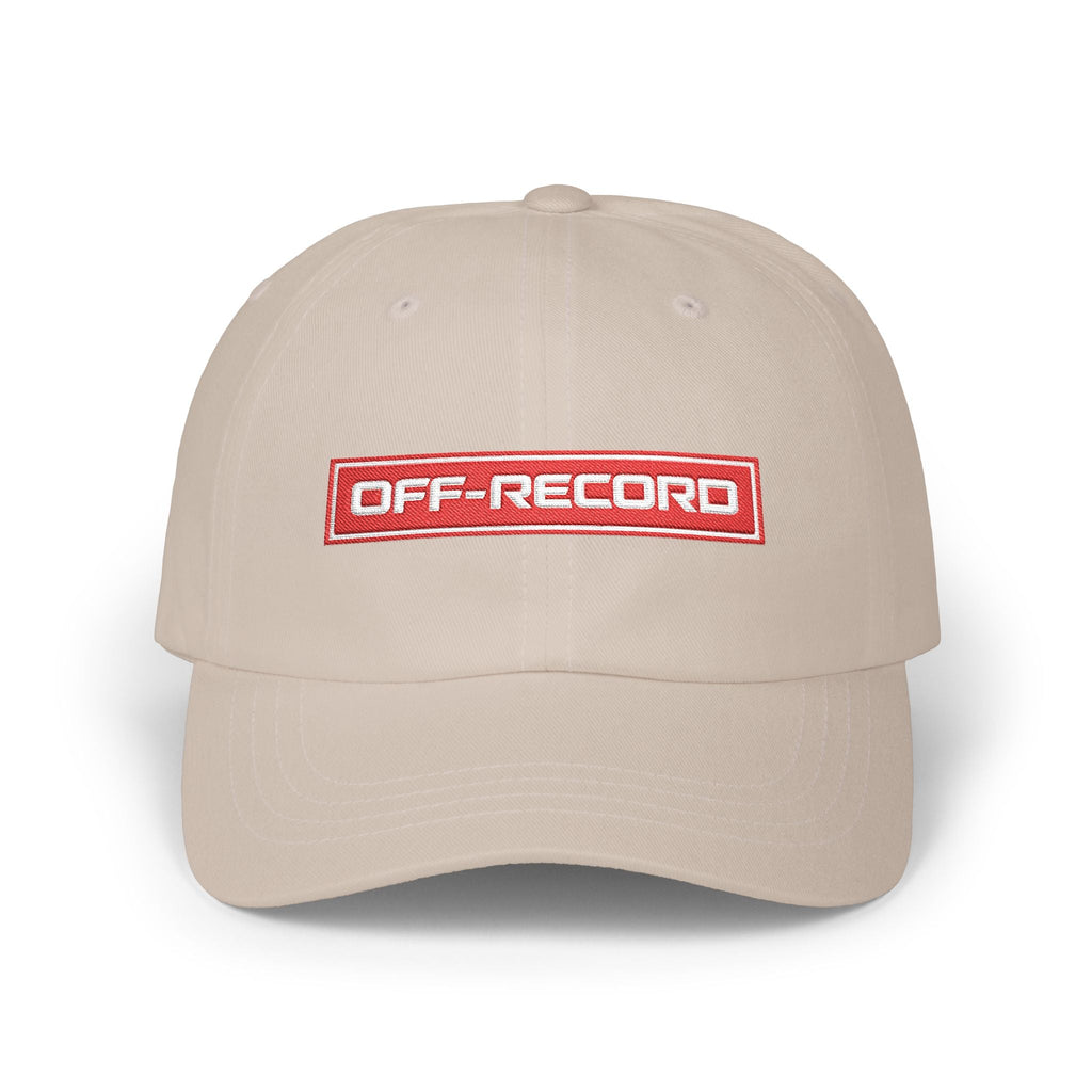 Stamp Logo Classic Cap - Off - Record