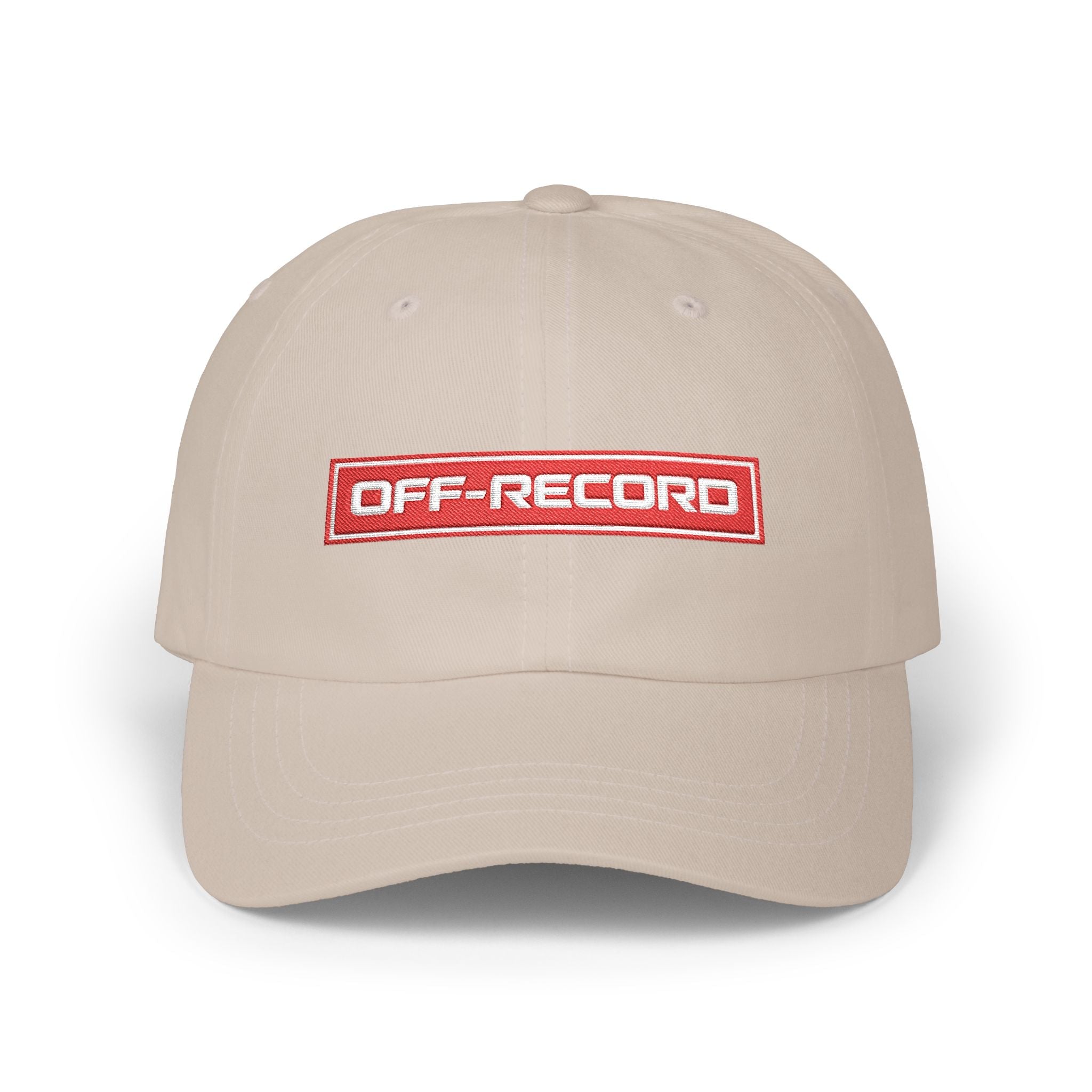Stamp Logo Classic Cap - Off - Record