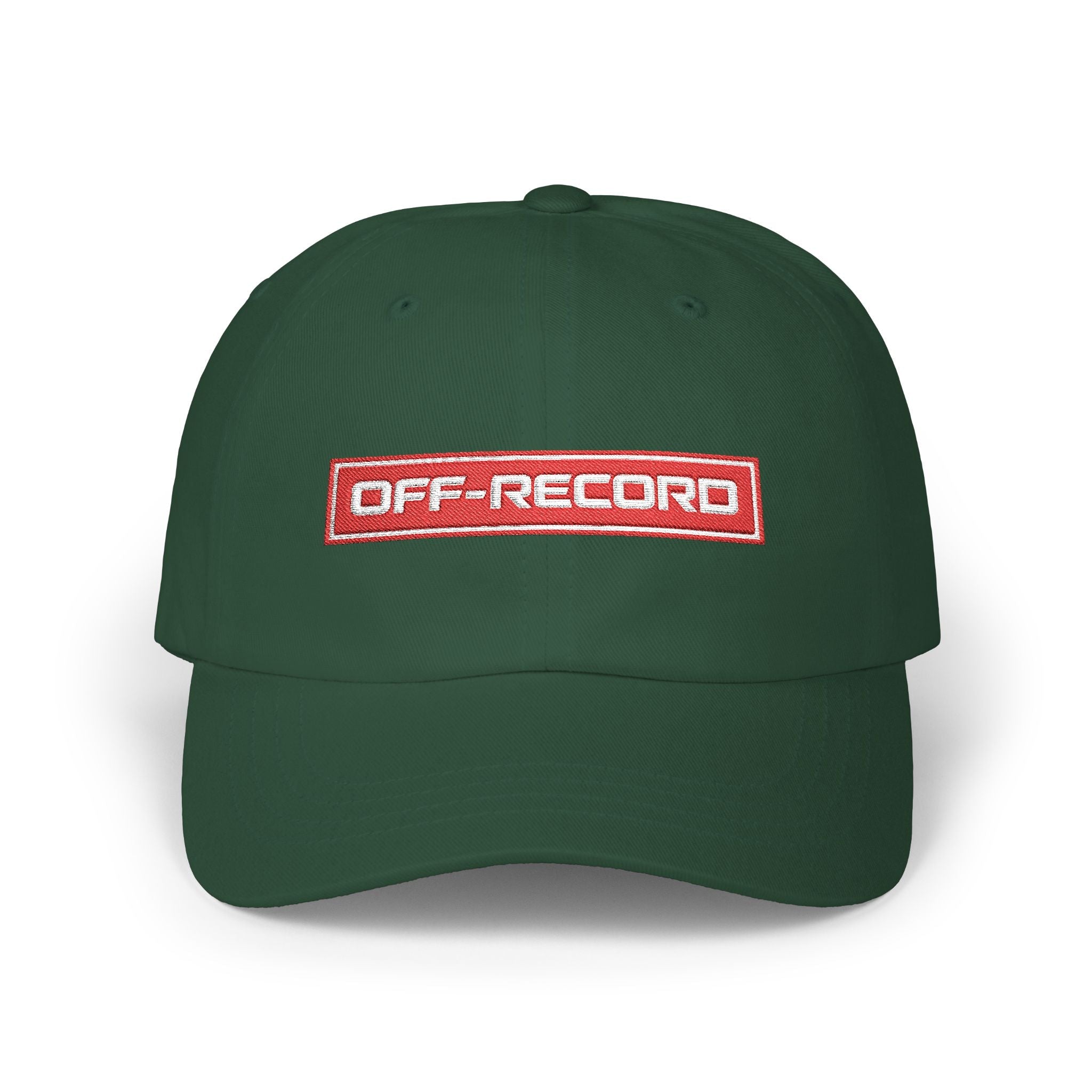 Stamp Logo Classic Cap - Off - Record