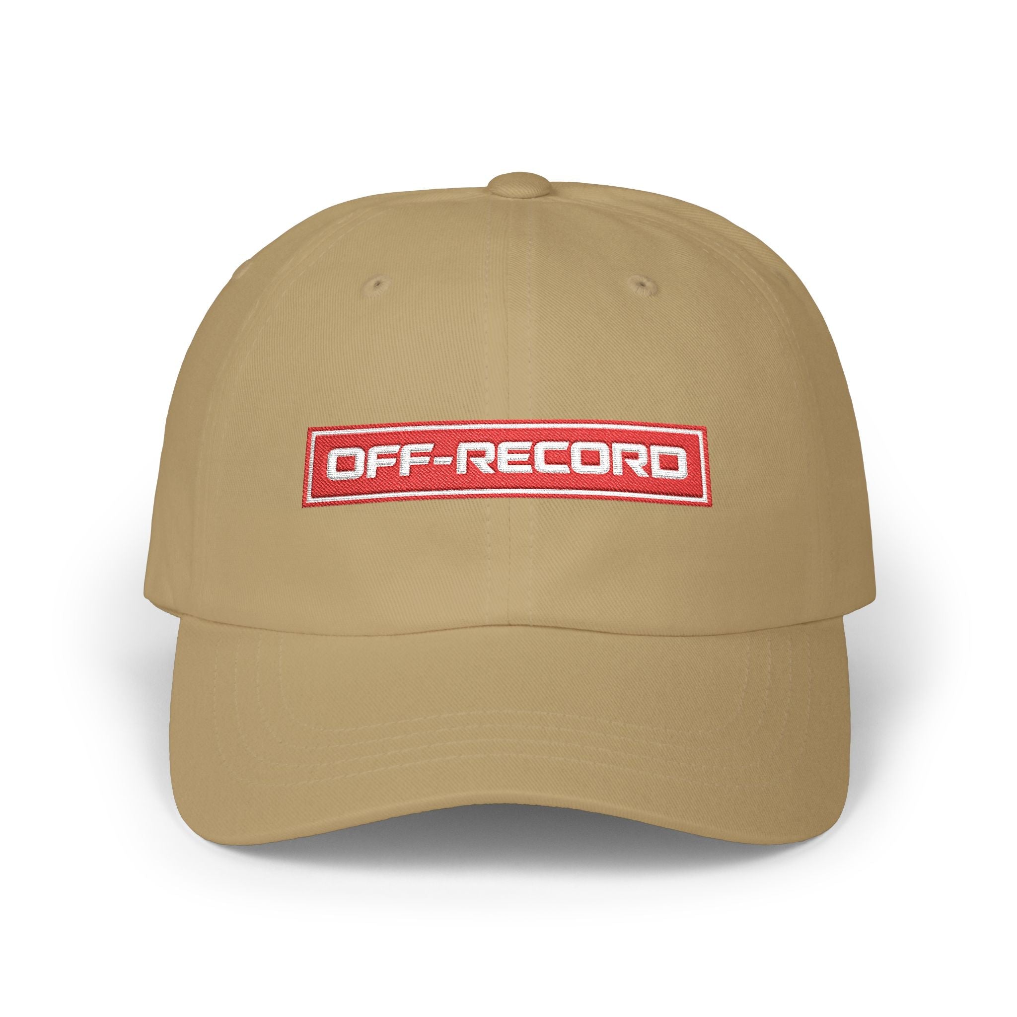 Stamp Logo Classic Cap - Off - Record