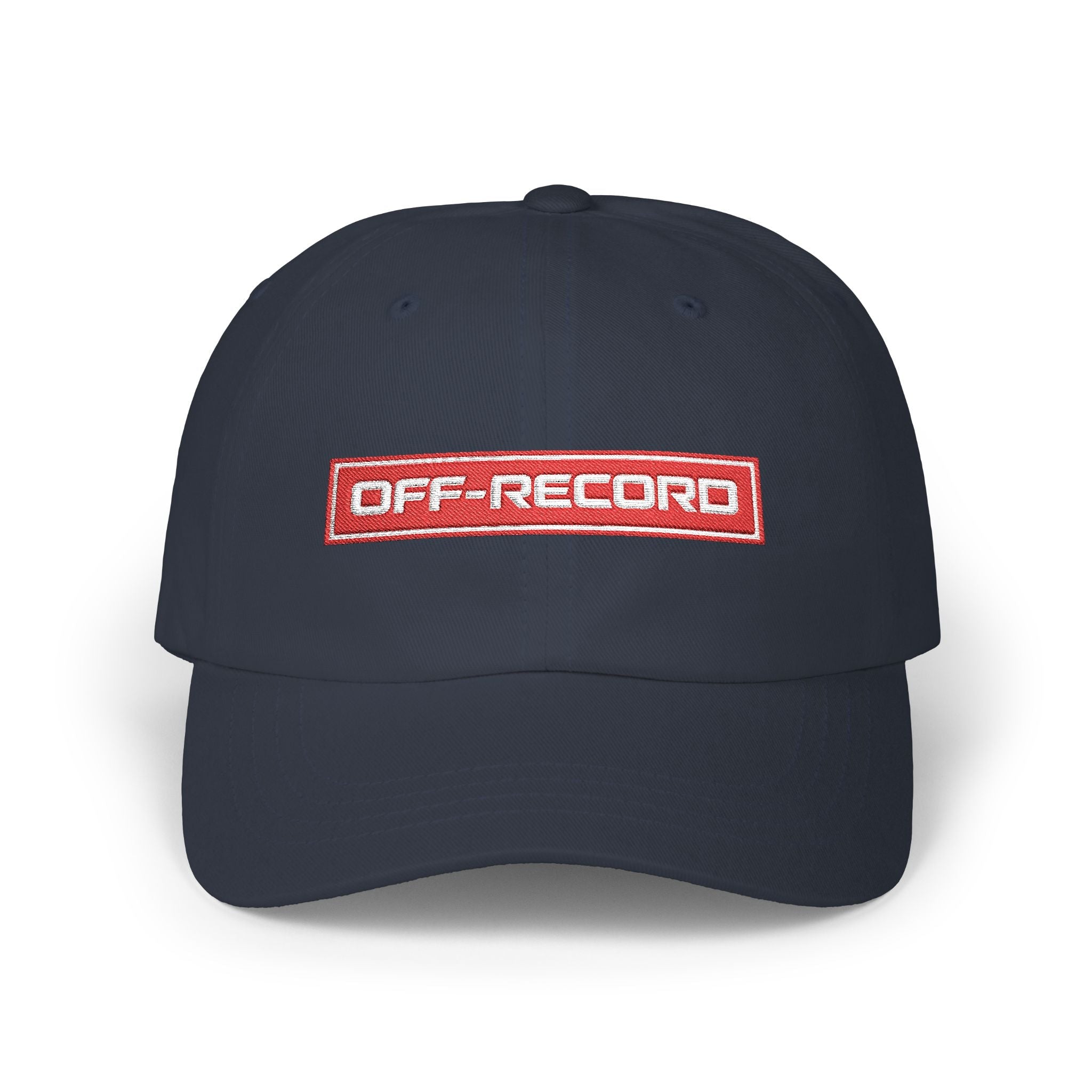 Stamp Logo Classic Cap - Off - Record