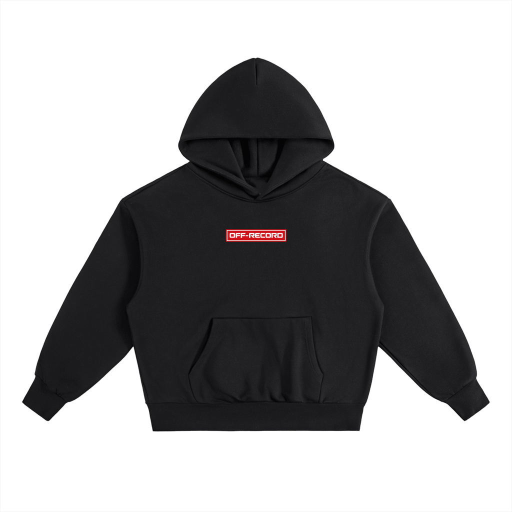 Stamp Logo Fleece Hoodie - Off-Record®