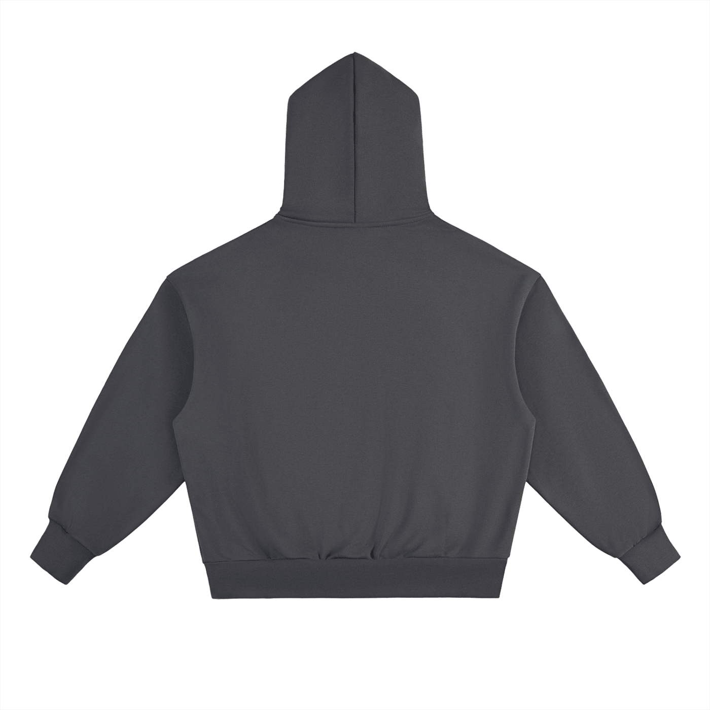 Stamp Logo Fleece Hoodie - Off - Record