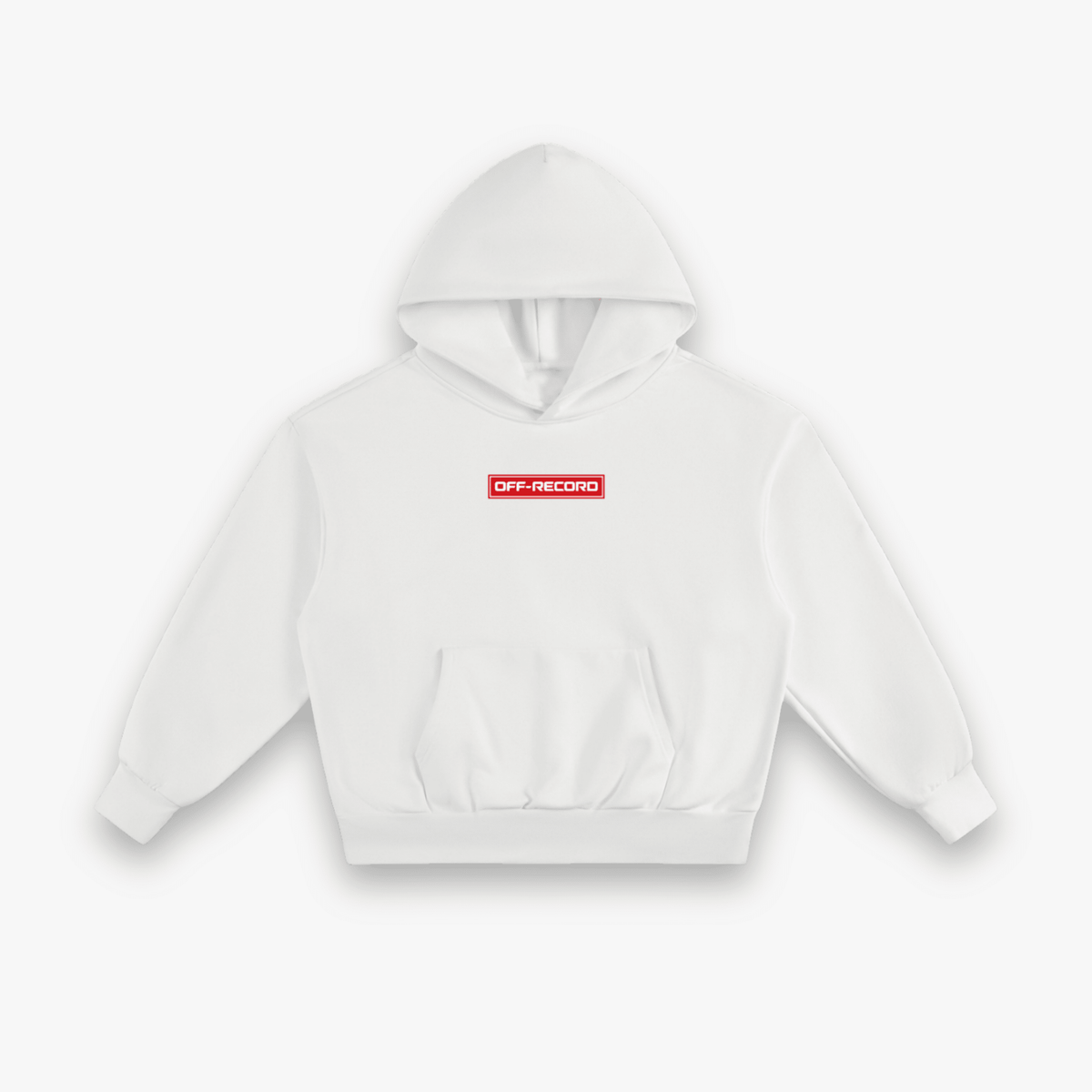 Stamp Logo Fleece Hoodie - Off-Record®