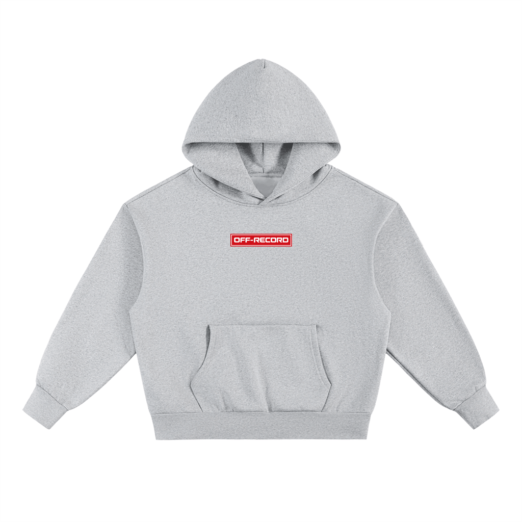 Stamp Logo Fleece Hoodie - Off-Record®