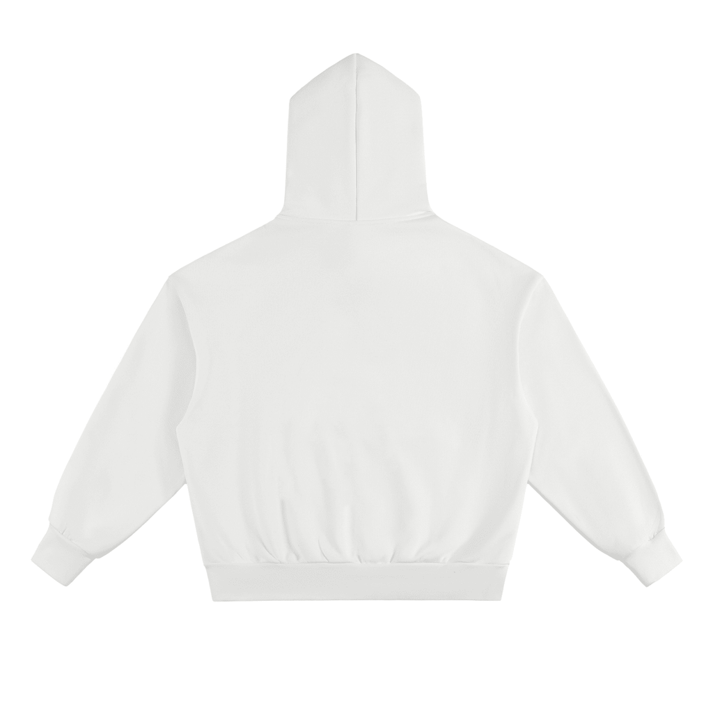 Stamp Logo Fleece Hoodie - Off - Record