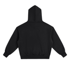 Stamp Logo Fleece Hoodie - Off - Record