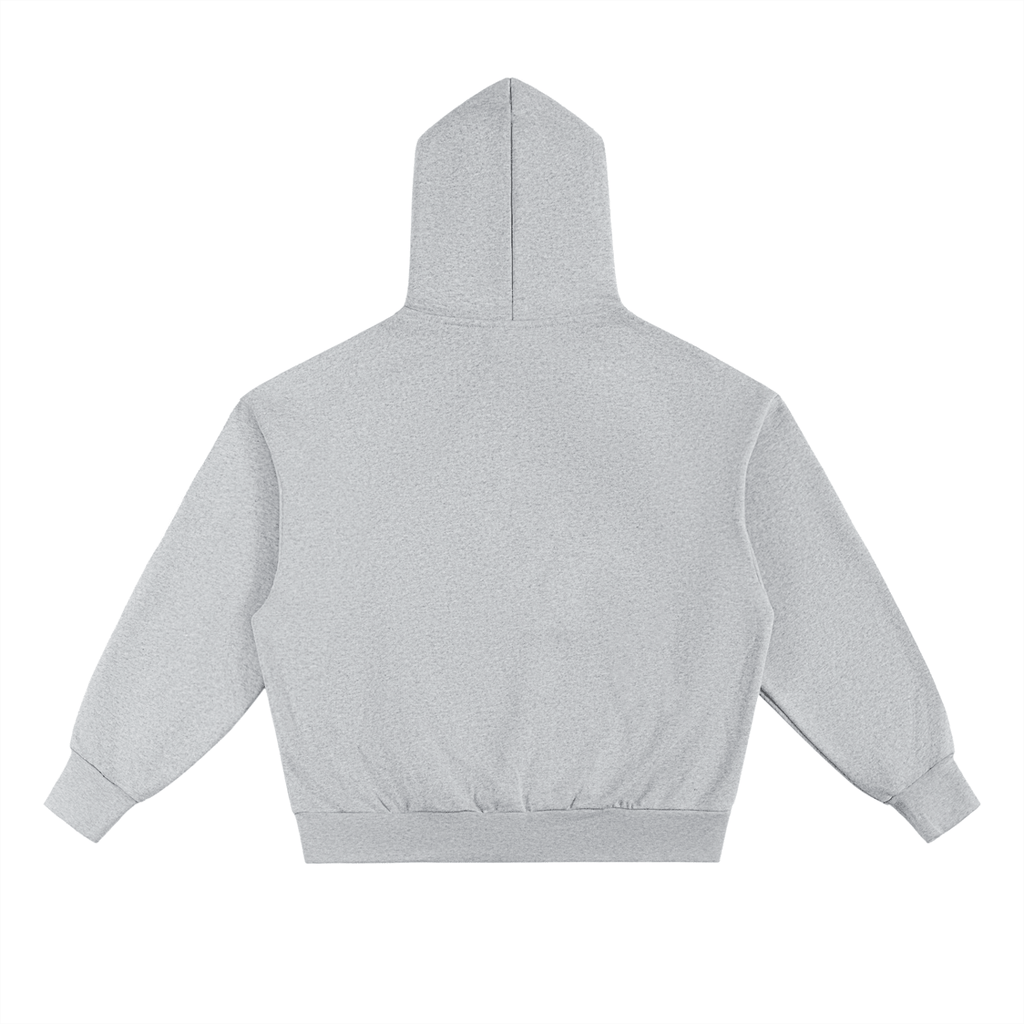 Stamp Logo Fleece Hoodie - Off - Record