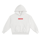 Stamp Logo Fleece Hoodie - Off - Record