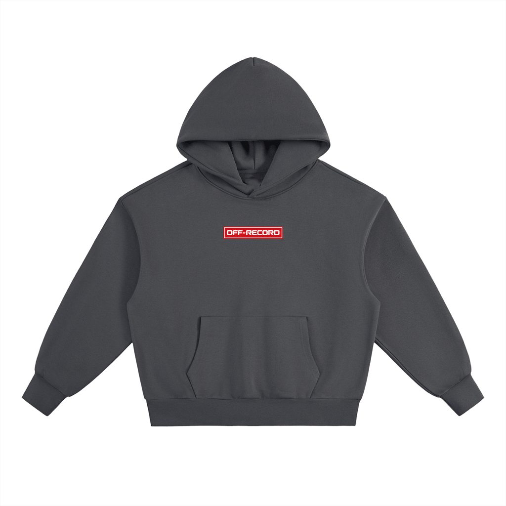 Stamp Logo Fleece Hoodie - Off-Record®