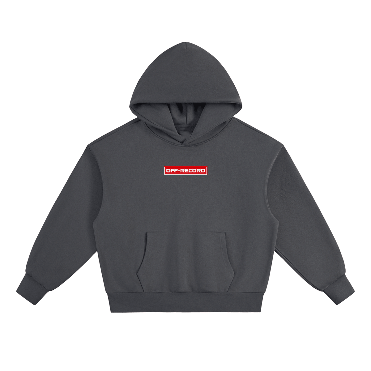 Stamp Logo Fleece Hoodie - Off-Record®