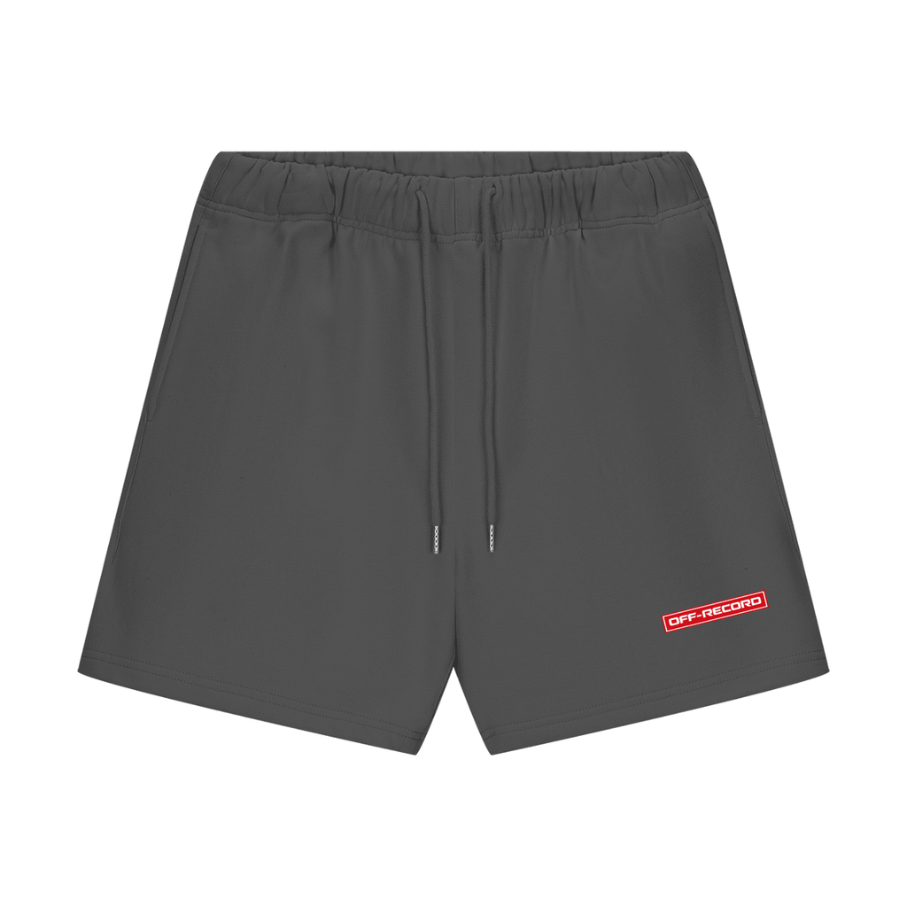 Stamp Logo Fleece Shorts - Off-Record®