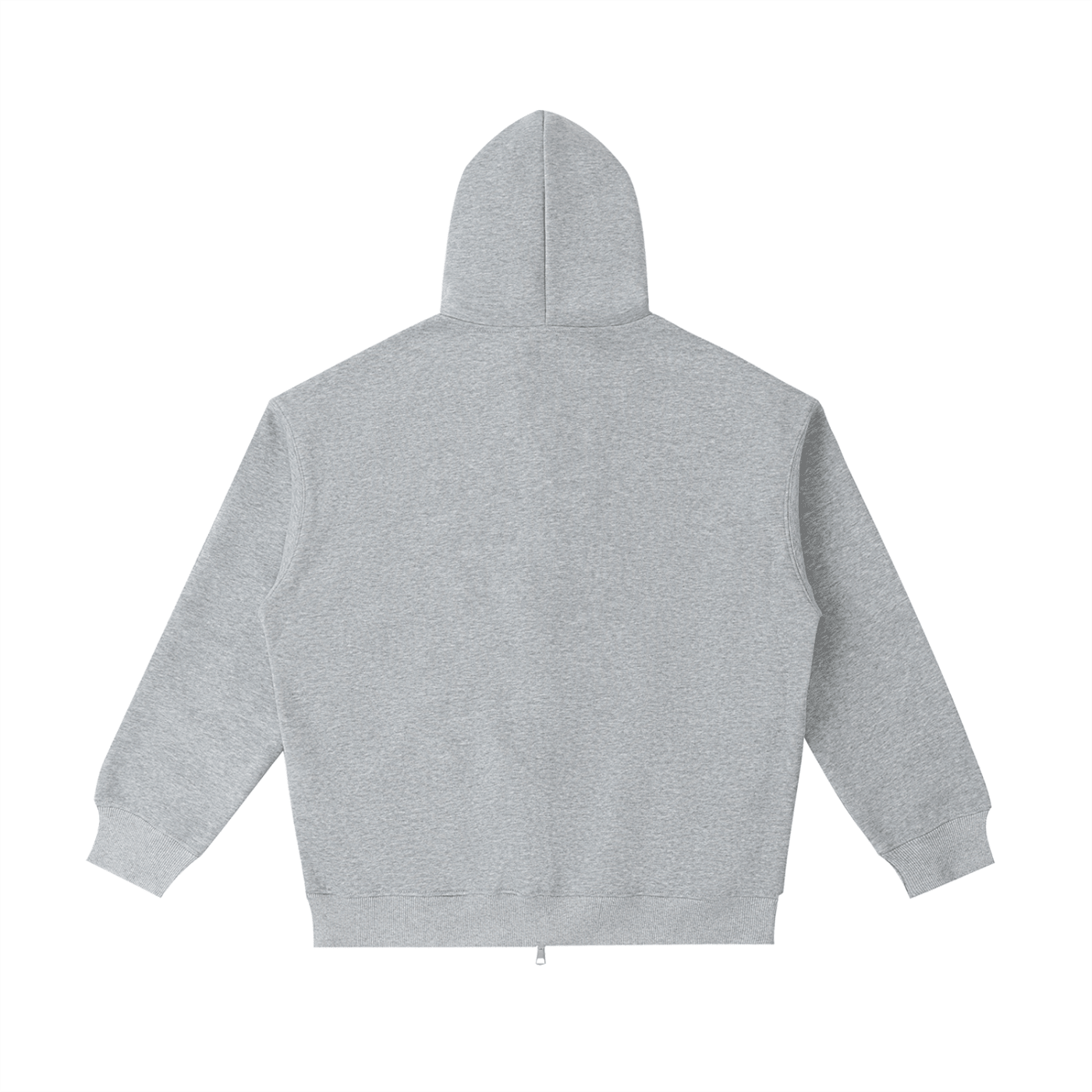 Stamp Logo Zip Hoodie - Off - Record