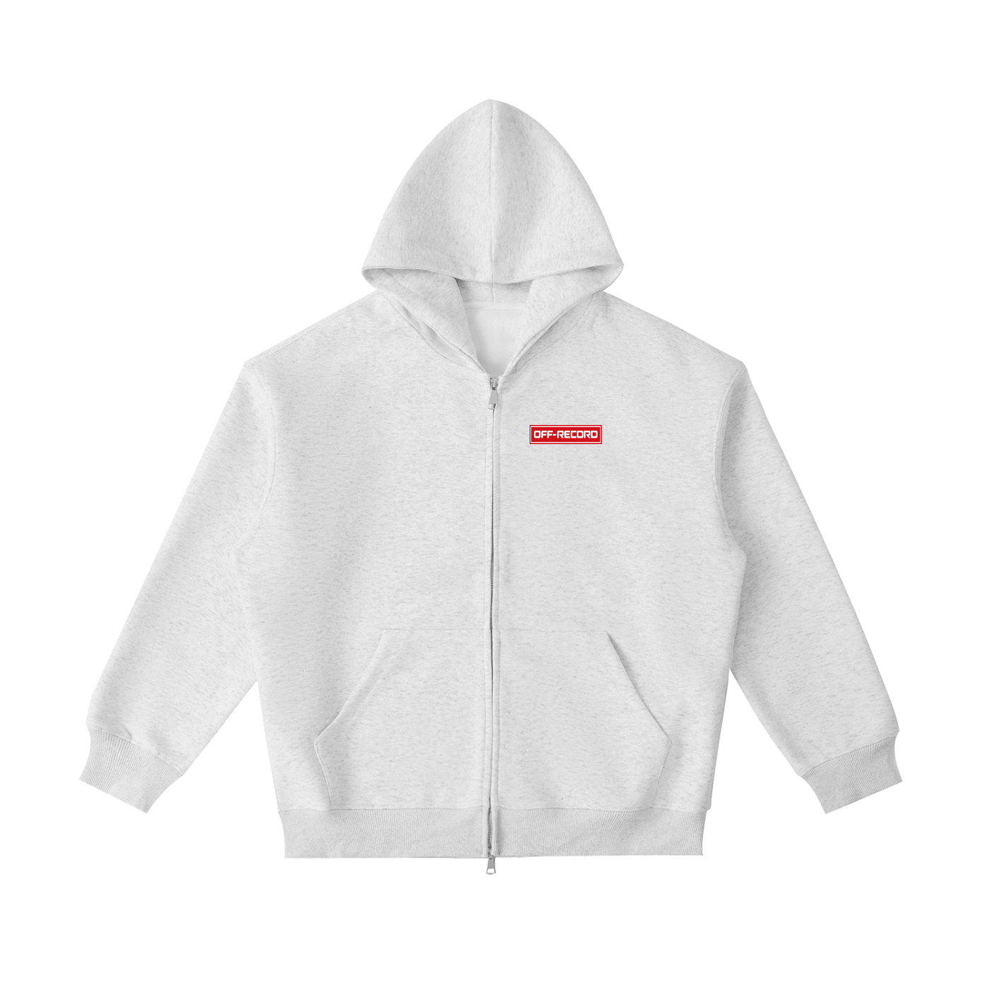 Stamp Logo Zip Hoodie - Off-Record®