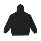 Stamp Logo Zip Hoodie - Off - Record