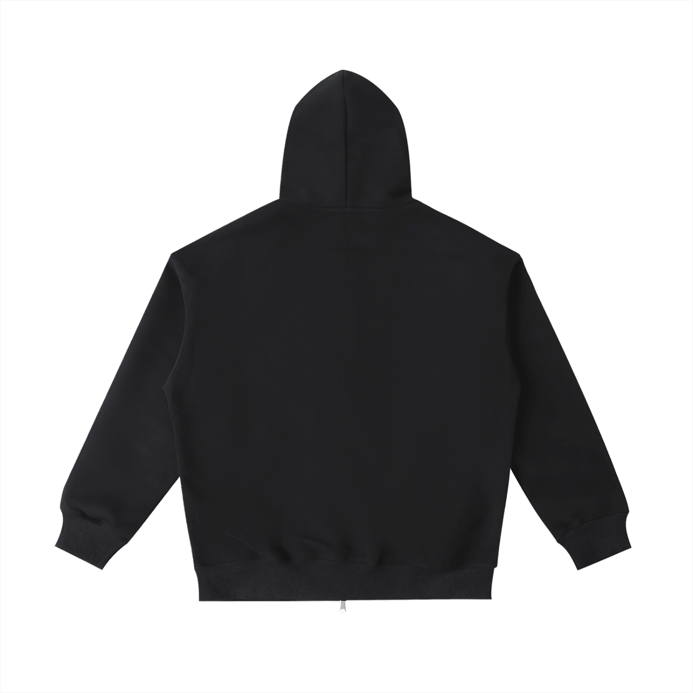 Stamp Logo Zip Hoodie - Off - Record