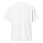Plain white t-shirt on a white background