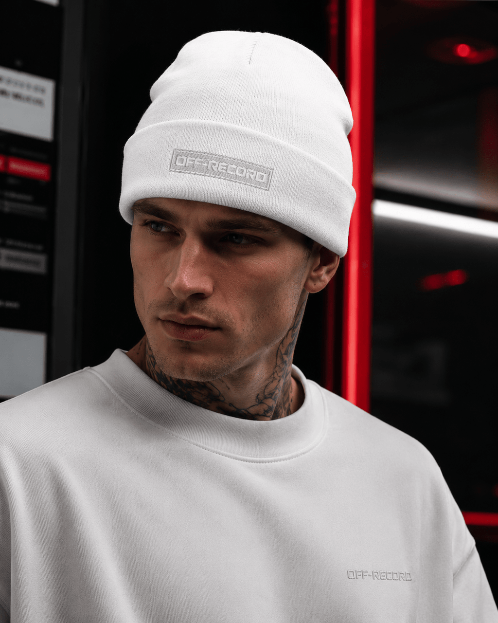 White Stamp Beanie - Off-Record®