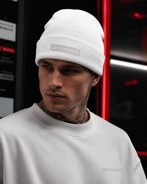 White Stamp Beanie - Off-Record®