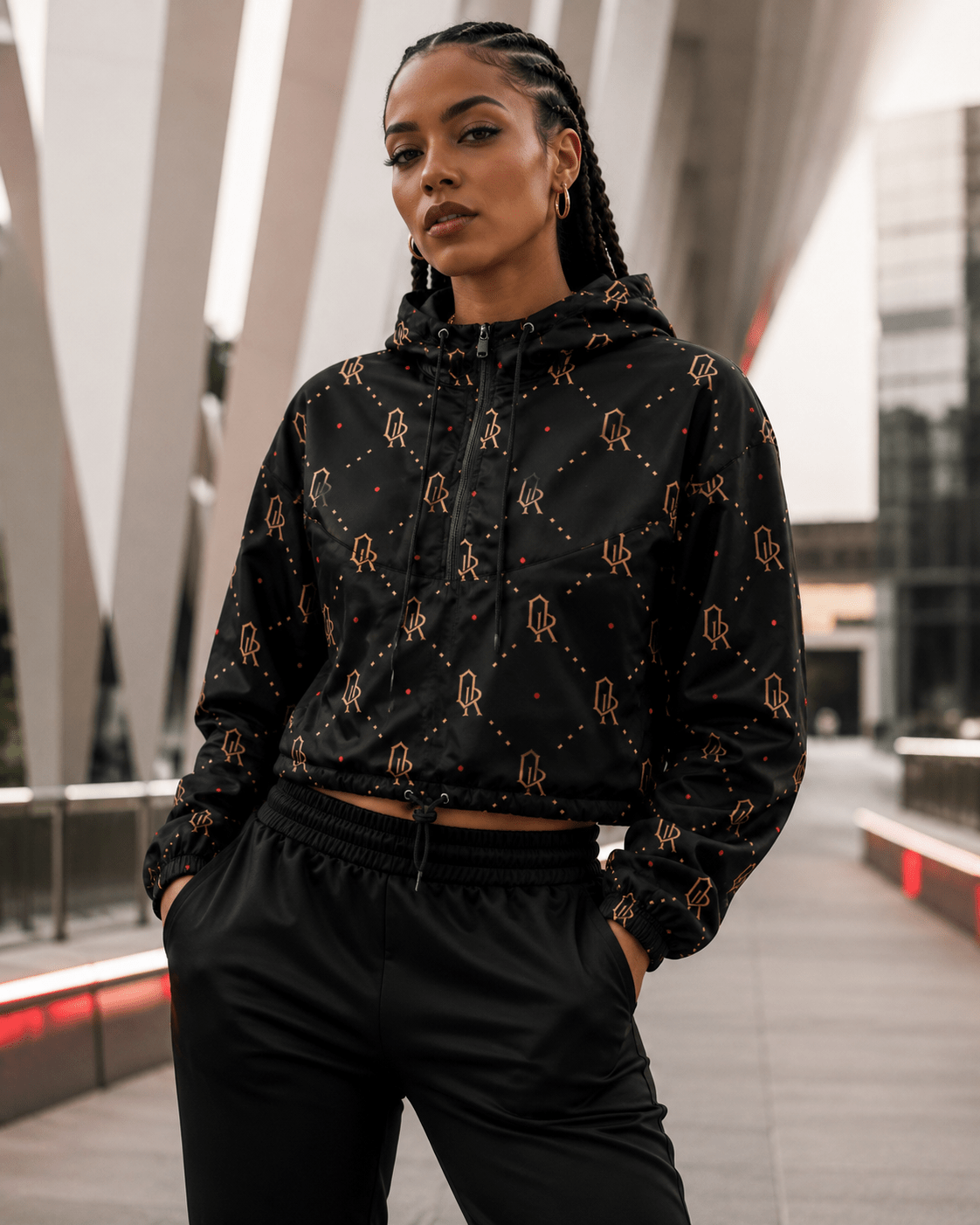 Women’s Cropped Windbreaker - Off-Record®