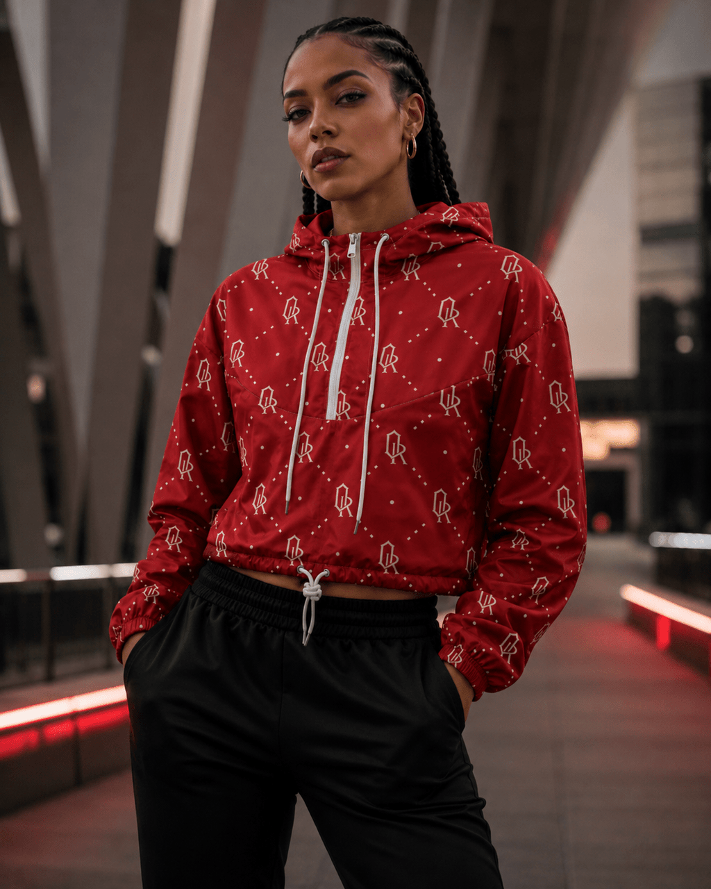 Women’s Cropped Windbreaker - Off-Record®