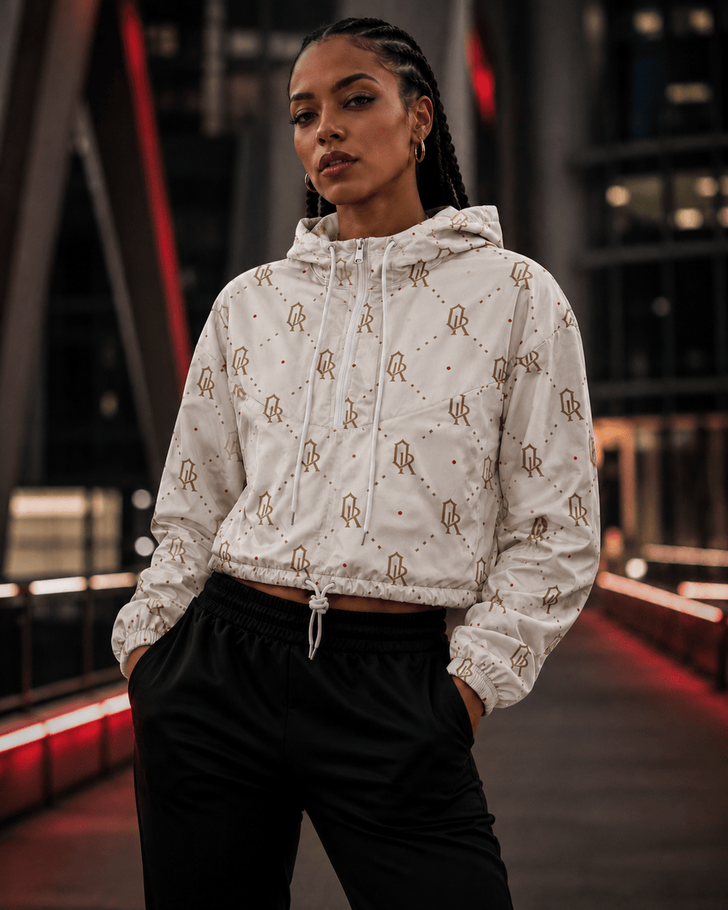 Women’s Cropped Windbreaker - Off-Record®