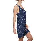 Women's Navy Monogram Racerback Dress - Off-Record®