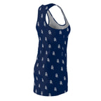 Women's Navy Monogram Racerback Dress - Off-Record®